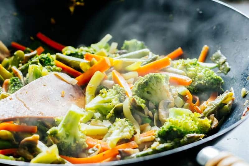 Gemüsepfanne zum Abnehmen - ein einfaches Rezept - Die Rezepte