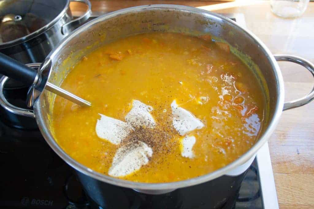 Japanische Hokkaido Suppe mit Kartoffeln – veganes, super leckeres Rezept