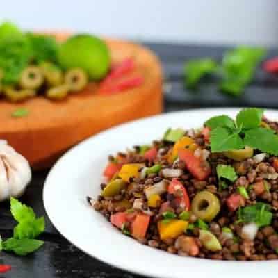 Linsensalat arabisches Rezept