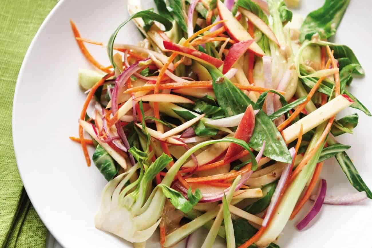 Pak Choi Salat mit Kresse: unglaublich leichtes Rezept in 3 Schritte