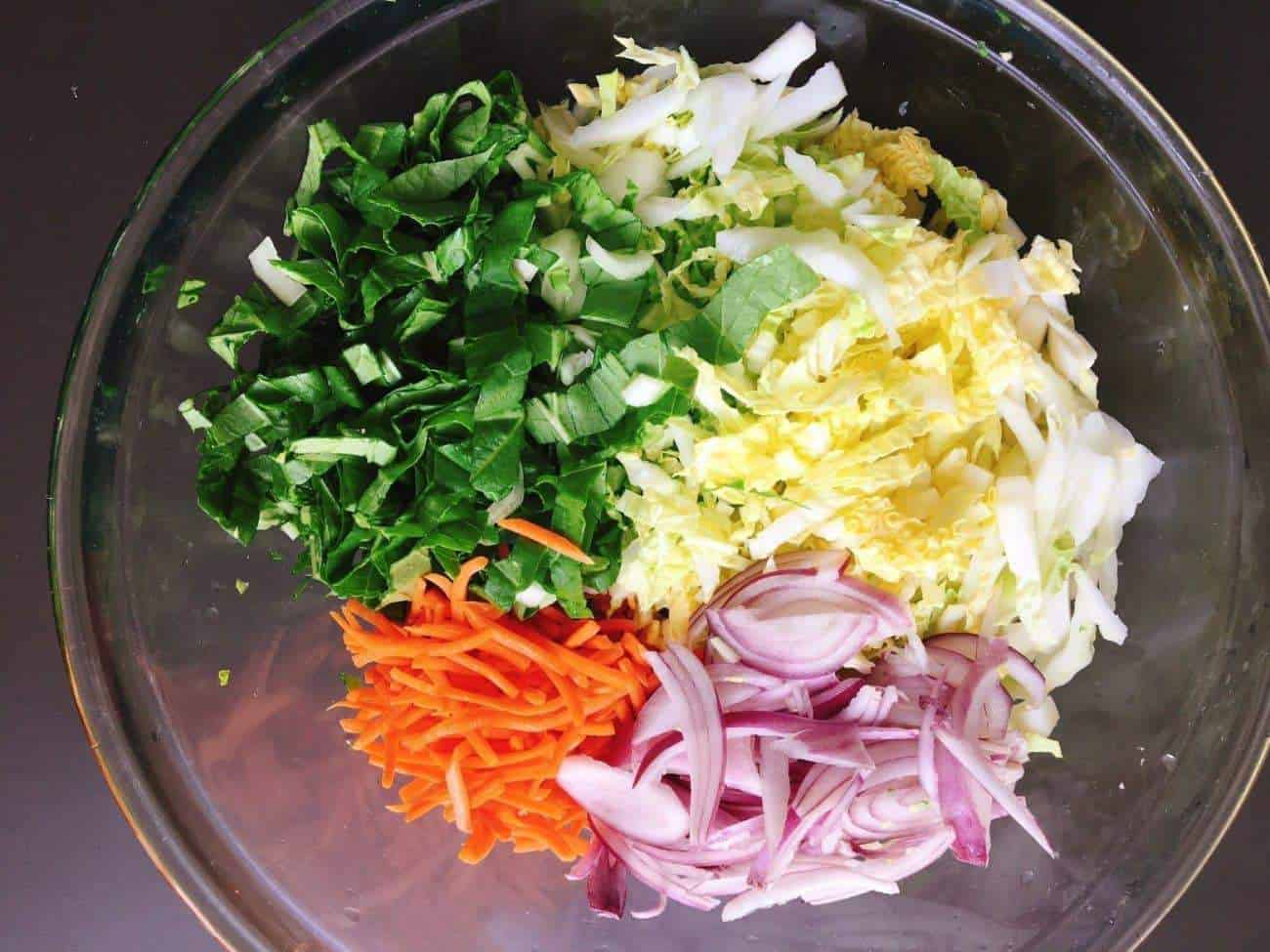 Pak Choi Salat mit Sojasoße und Sesamöl 🍝 - Die Rezepte