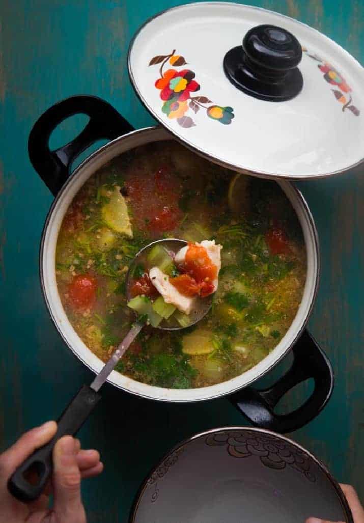 Einfache asiatische Fischsuppe mit Limetten - Die Rezepte