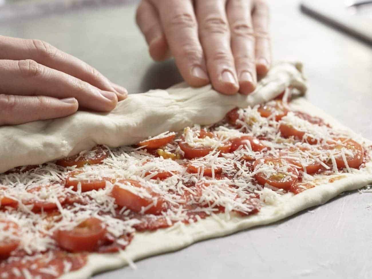 Pizza Schnecken – praktische kleine Pizzen - Die Rezepte