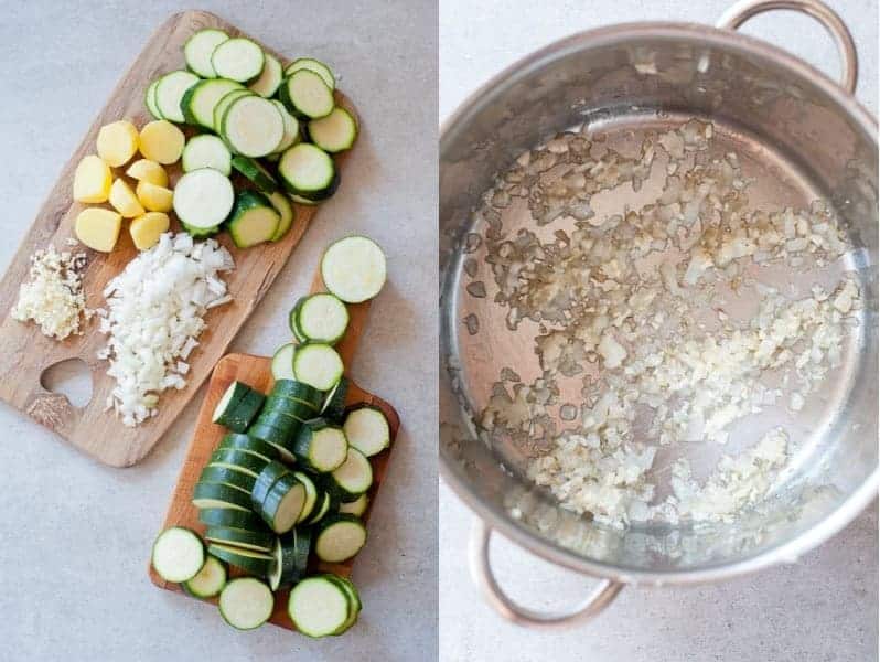Zucchinisuppe mit Minze und Erbsen: genial 🍝 - Die Rezepte
