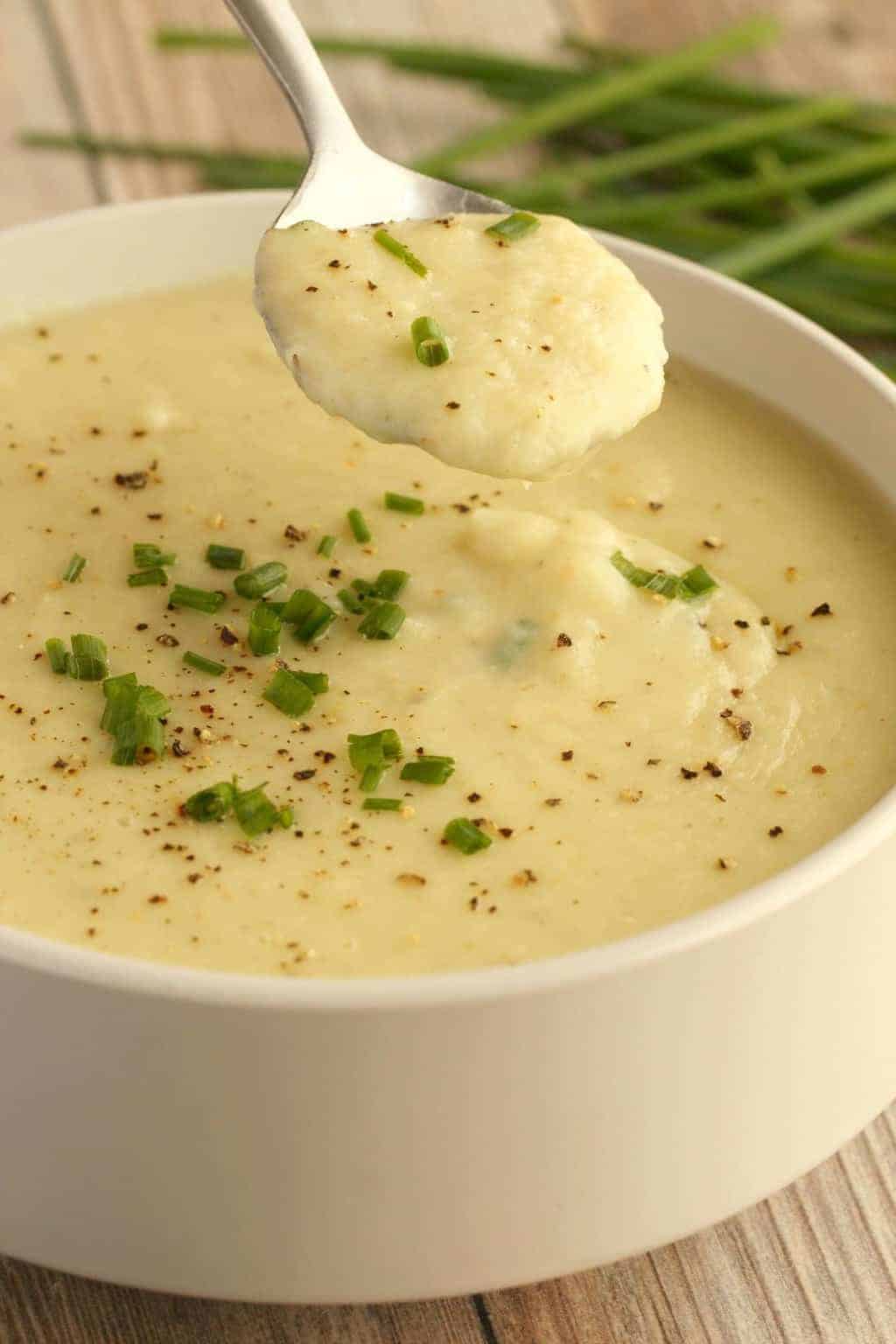Kartoffel Lauch Suppe für Vegetarier 🍝 - Die Rezepte