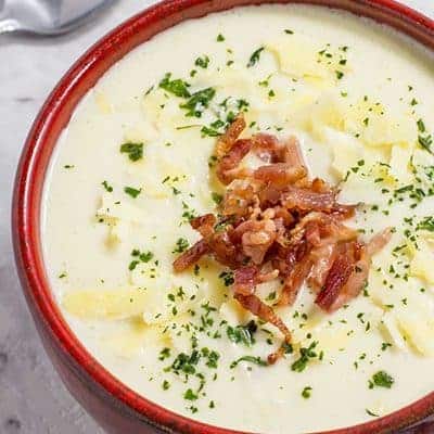 Low Carb Suppe mit Blumenkohl