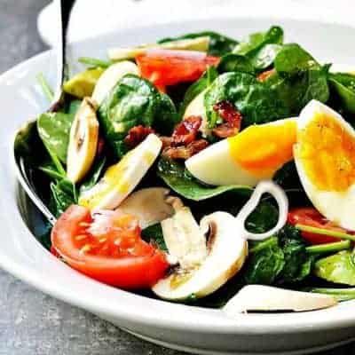 Spinat Salat