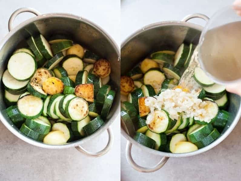 Zucchinisuppe mit Minze und Erbsen: genial 🍝 - Die Rezepte