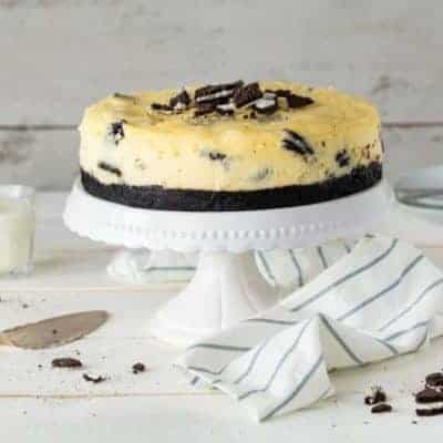 Oreo Cheesecake mit Biscuitboden