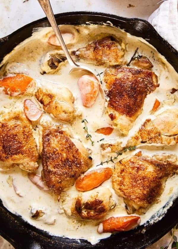 Hühnerfrikassee schnell und absolut lecker zubereiten