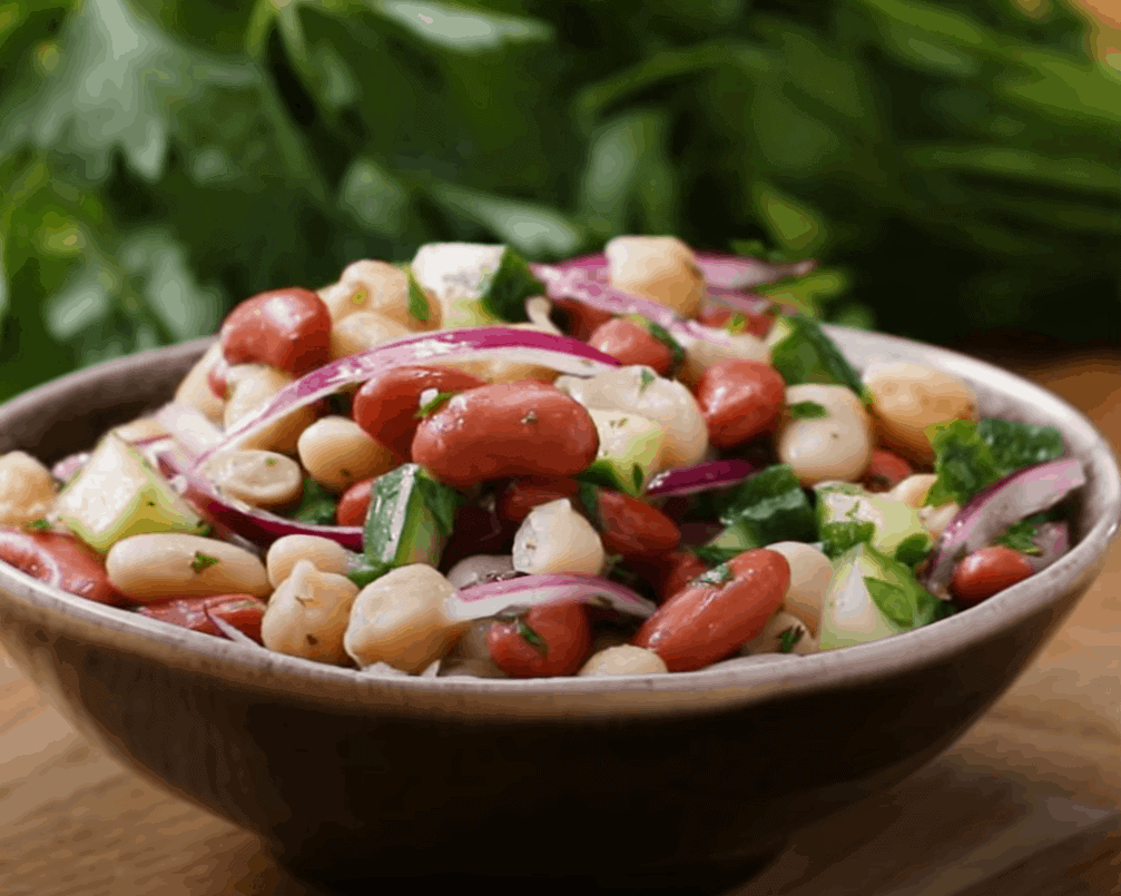Kidneybohnen Salat Libanesischer Art - lecker 🍝 - Die Rezepte