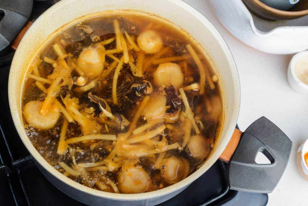 Einfache Vegetarische Chinesische Suppe Die Rezepte