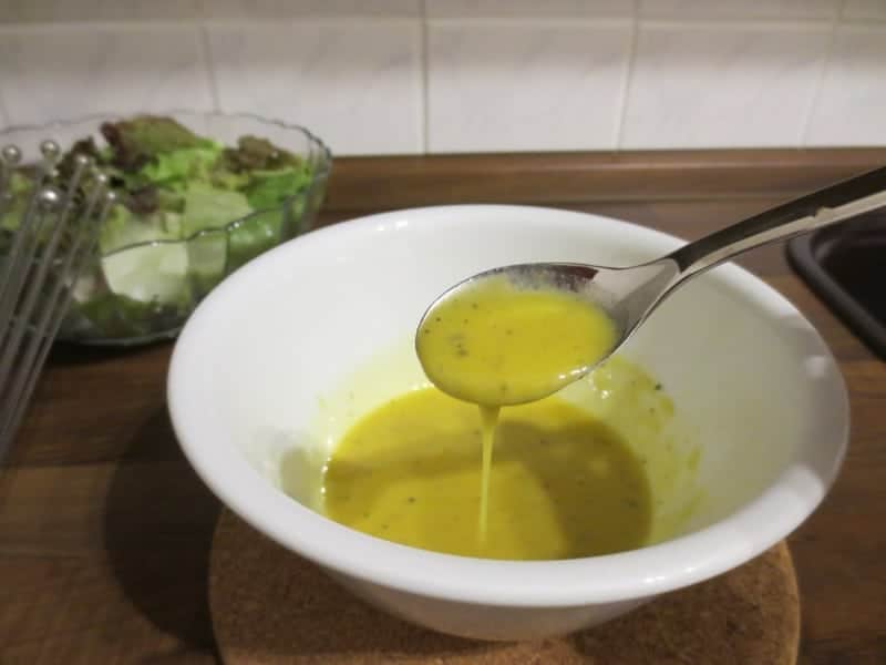 Vegetarischer Kartoffelsalat: super lecker für 40 Minuten