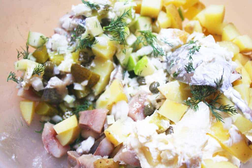 Matjes-Salat mit Kartoffeln und Rote Bete - Die Rezepte