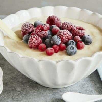 Pudding mit Früchten machen