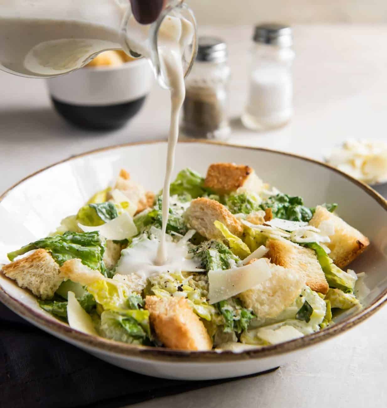 Caesar Salad, tolle 20-Minuten Köstlichkeit 🍝 - Die Rezepte