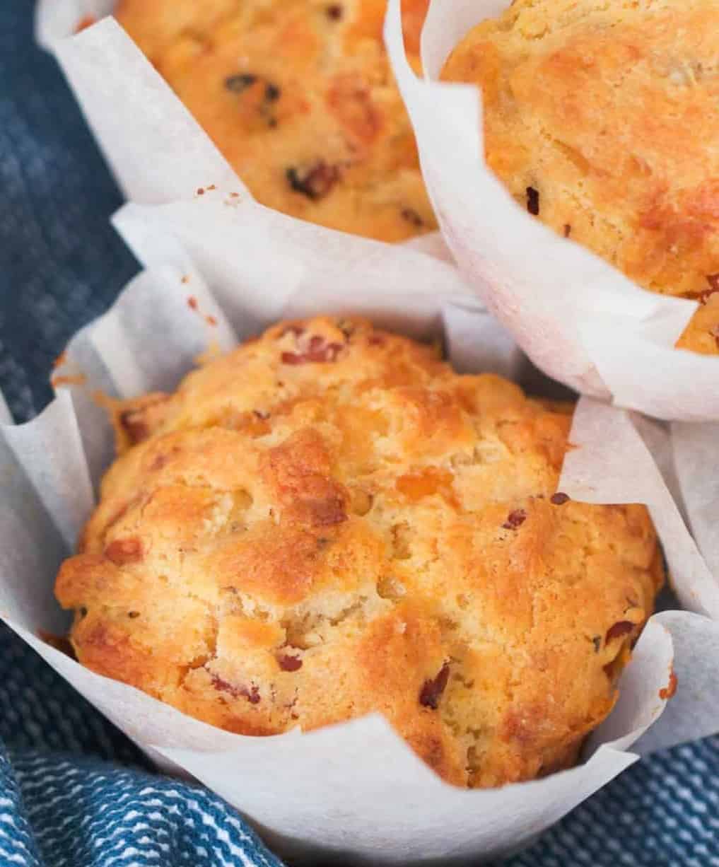 Muffin mit Käse, himmlisch lecker in 30 Min. 🍝 - Die Rezepte