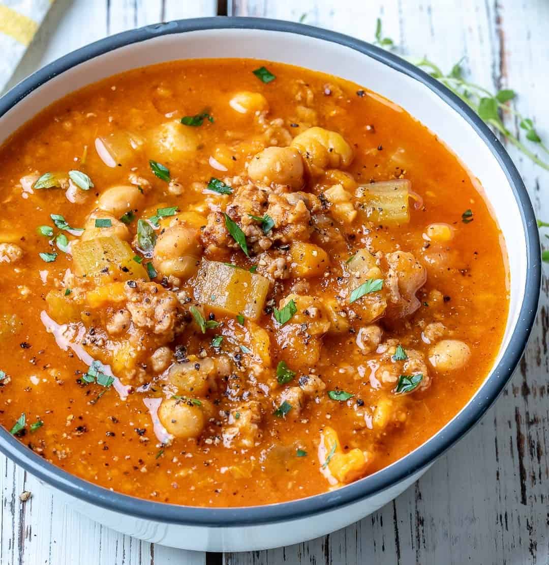 Suppe mit Fleisch – die beste Harira-Suppe 🍝 - Die Rezepte