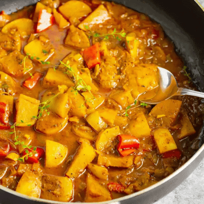 Steckrüben-Curry