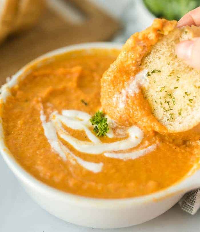 Karotten Ingwer Suppe – cremig, einfach lecker