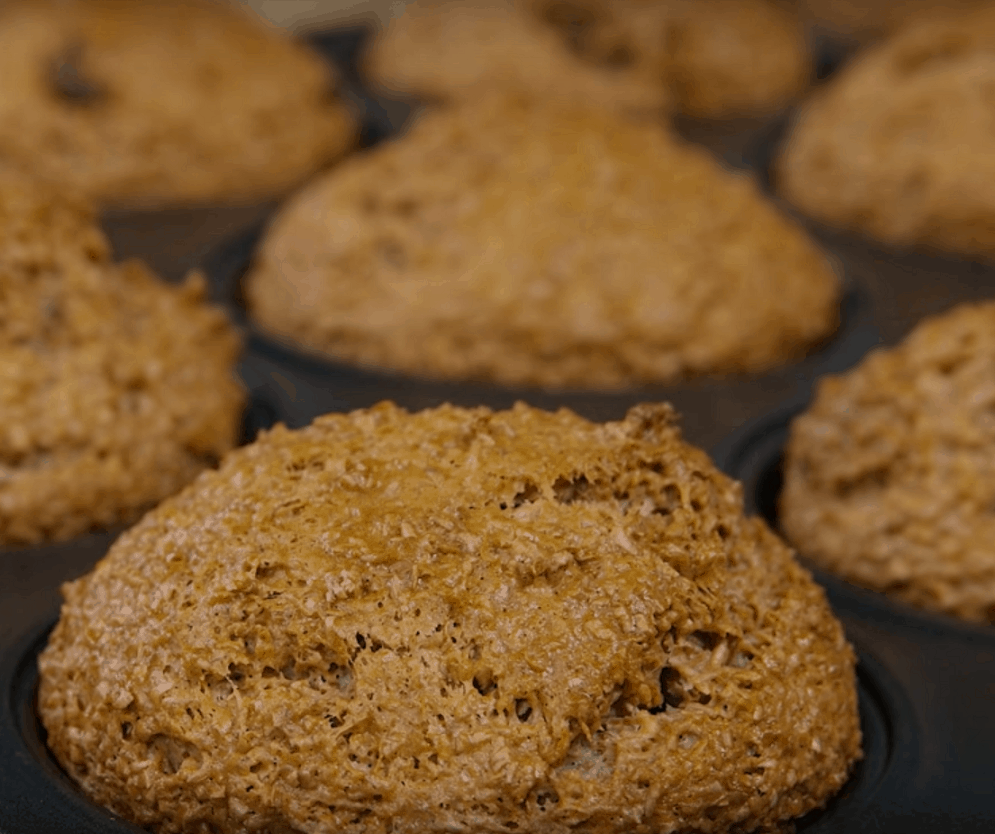 Weizenkleie Muffins: 7 Stück perfekt backen