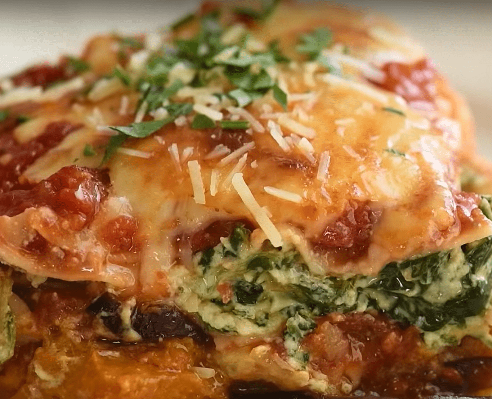 Vegetarische Lasagne: perfekt 10 Portionen