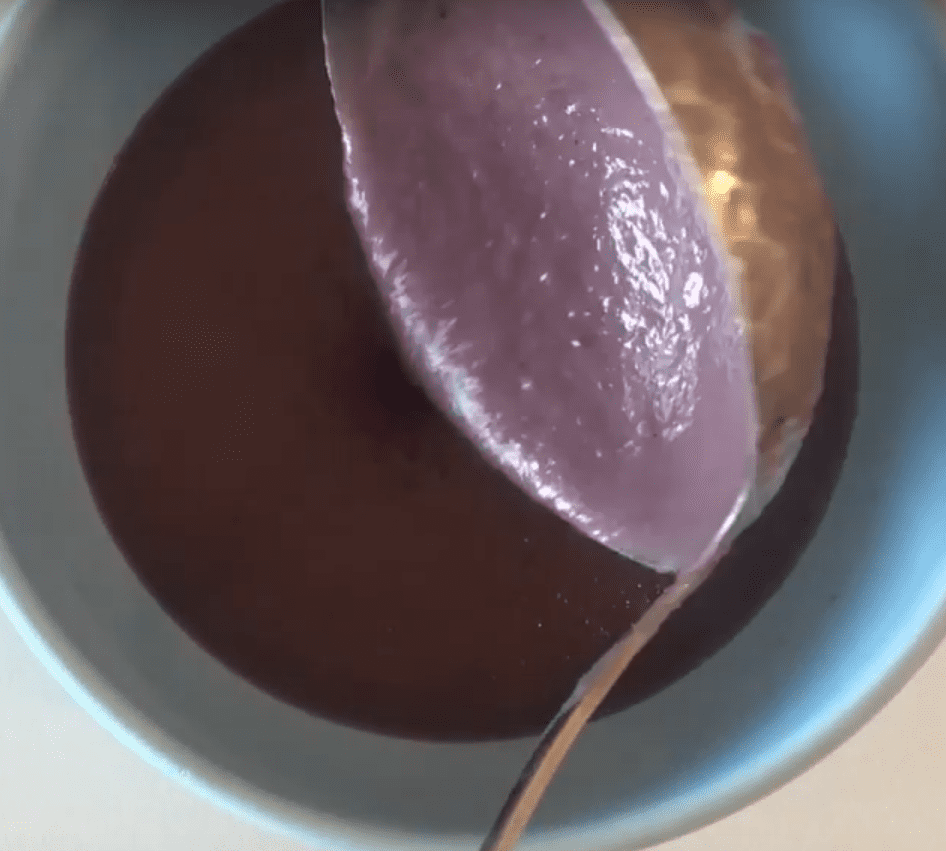 40 Min. Blaukraut Suppe: toll farbenfroh