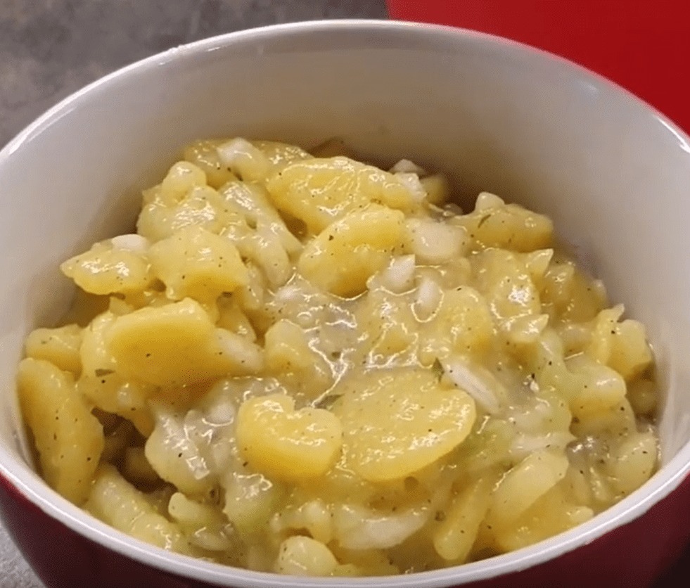 Einfach gut – Bayrischer Kartoffelsalat für 4
