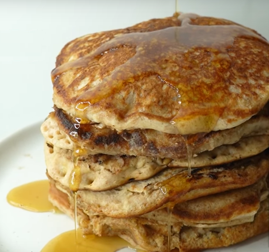 8 Bananen Pancakes – so fluffig & lecker