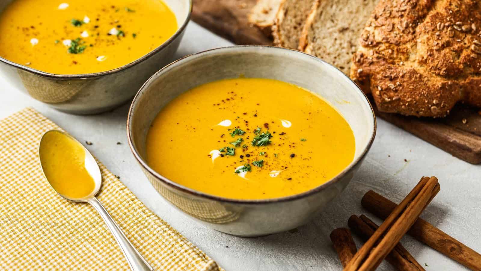 Hokkaidosuppe für 4 Personen: super cremig und lecker