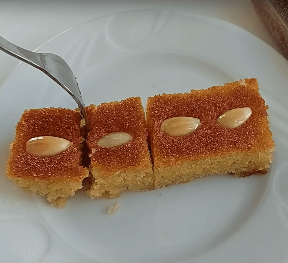 Hartweizengrieß-Kuchen: 16 Stück- genial