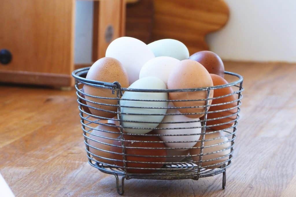Eier frisch halten wie geht es