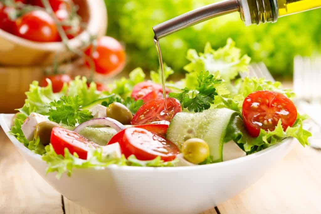 Portionsgrößen Salat