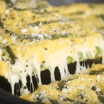 Asparagus Recipe fertige Frittata