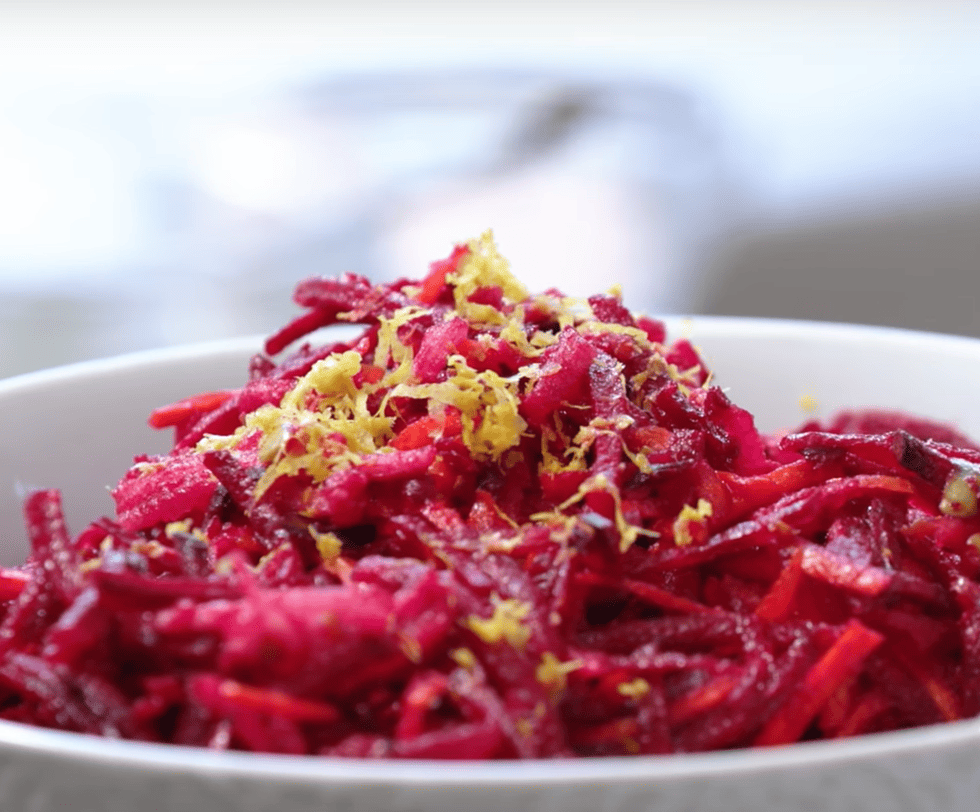 Genial – Rote Beete Salat in 15 Minuten