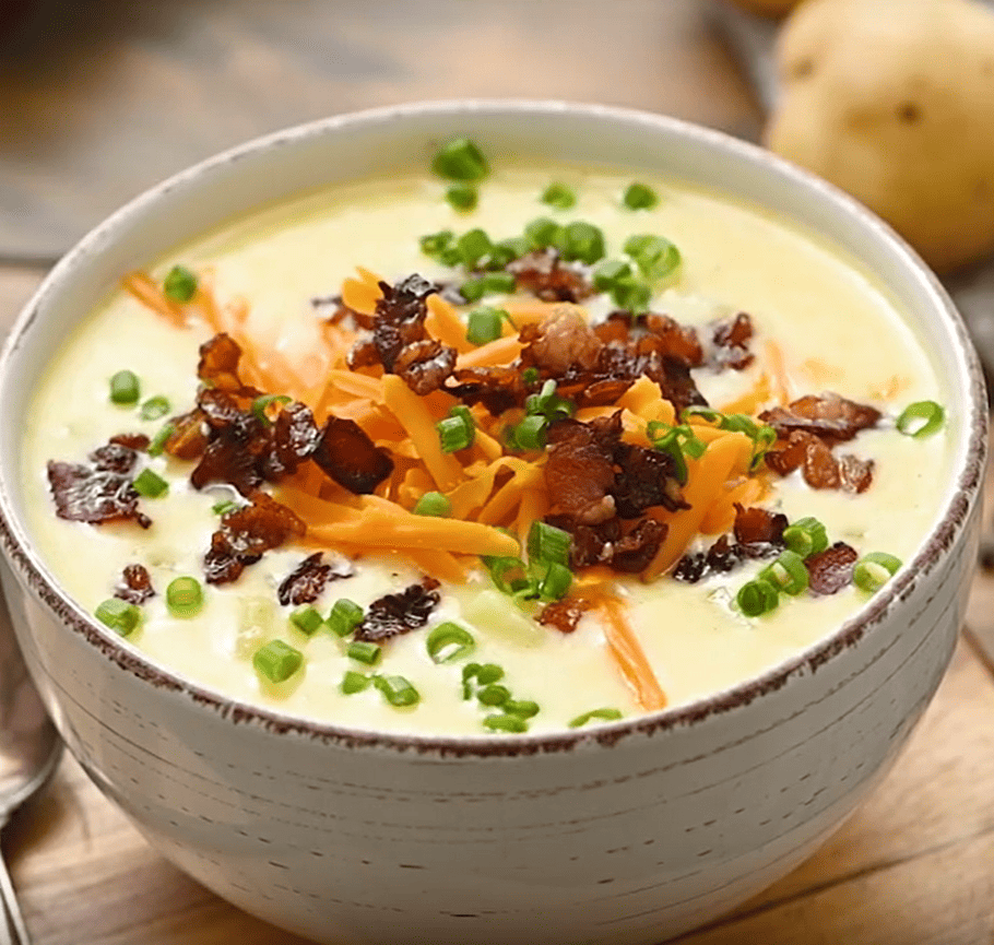 40-Min-Käsesuppe & Kartoffeln: großartig